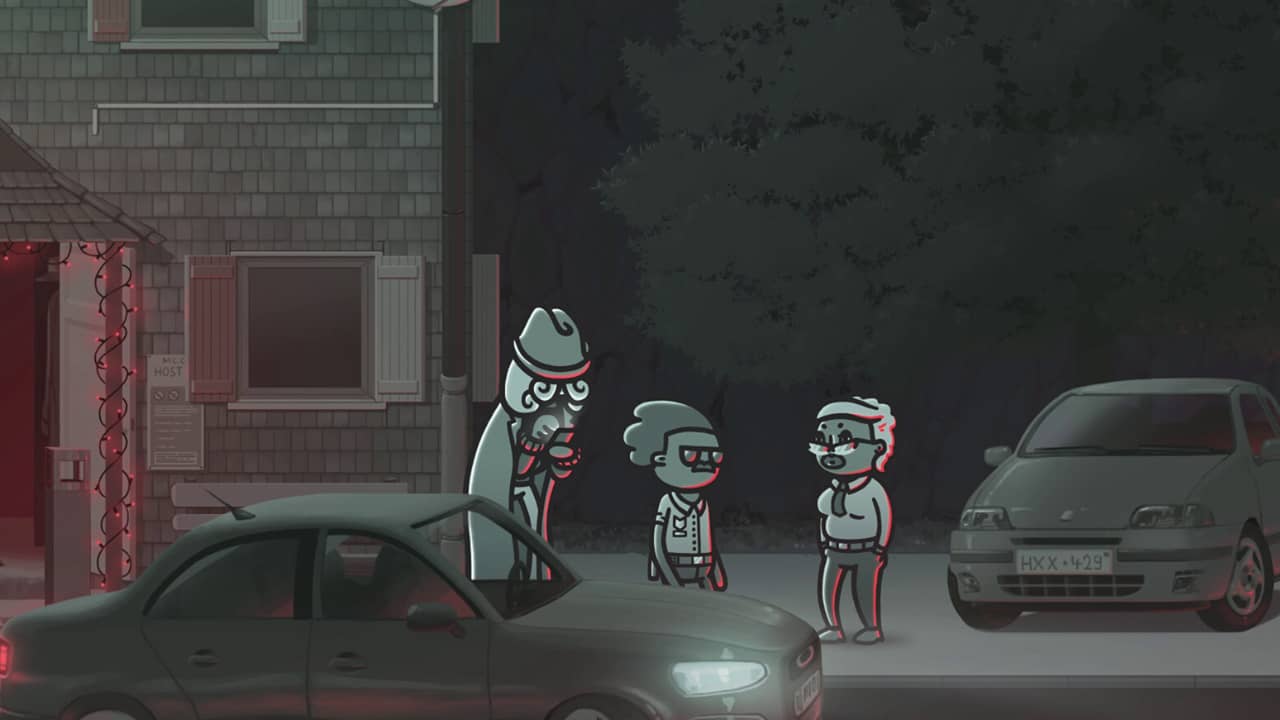 Mindcop Steam screenshot of a detective at work