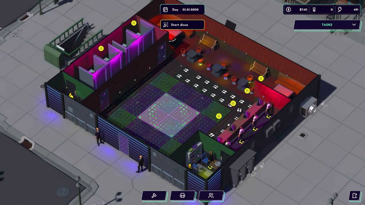 Disco Simulator, Steam, demo, simulation